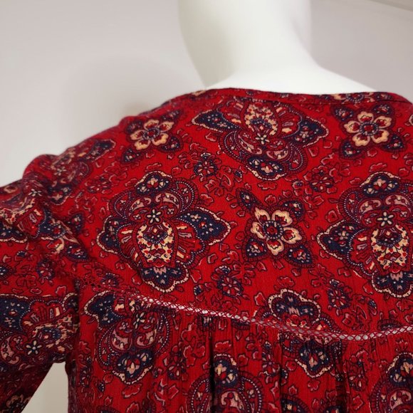 American Eagle Outfitters Long Sleeves BOHO Dress - Picture 6 of 13